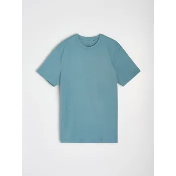 Sinsay - Tričko basic - modrá - 534EY-60X - 534EY-60X-3XL