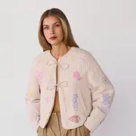 Reserved - Bavlněná bunda s výšivkou - vícebarevná - 500IA-MLC - 500IA-MLC-M