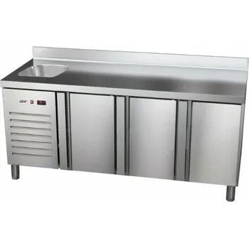 Mrazící stůl Asber ETN-7-180-30 HC S GI agregát vlevo s dřezem