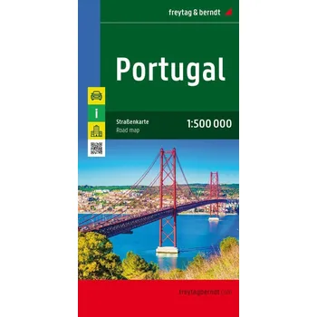 Populárně naučná literatura pro dospělé AK 98 Portugalsko 1:500 000 / automapa + mapa volného času
