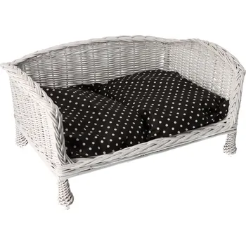 Pelíšek pro psa ČistéDřevo PR134 65 x 40 cm bílý