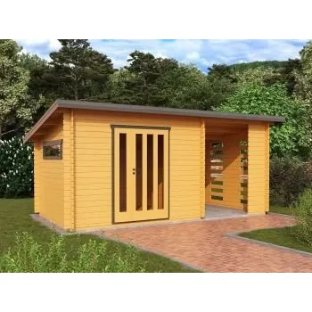 Zahradní stavba Zahradní domek Kamal 3 300x250 Ekonomik