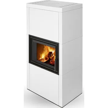 Krbová vložka Romotop Helia F - rovné prosklení, , bok keramika, víko plech