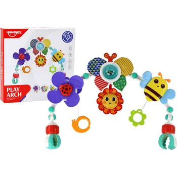 Kolotoč nad postýlku Mamido Hrazdička s hračkami na postýlku a kočárek