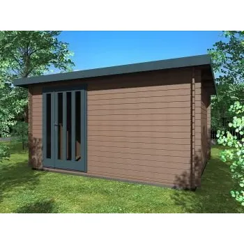 Zahradní domek Zahradní domek Roland 400x300 s dvoukřídlými dveřmi