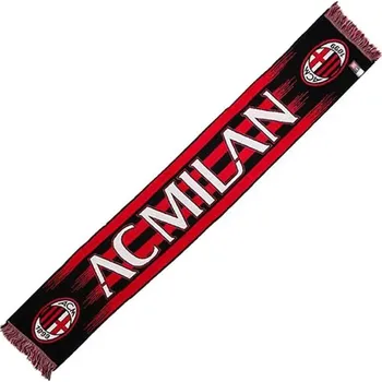 Šála Fan-shop Šála AC MILAN Stripe
