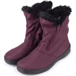 Vlnka Dámské sněhule na zip červená velikost obuv dospělí 36