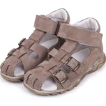 Vlnka Dětské kožené sandály Zuzu hnědá velikost obuv dětské 30