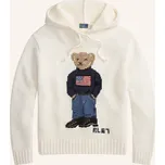 Polo Ralph Lauren Dámská Pletená Mikina S Kapucí, krémová, 40