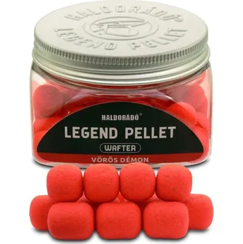 Haldorádó Pelety Legend Pellet Wafters 50 g 12/16 mm Červený démon-Jahoda