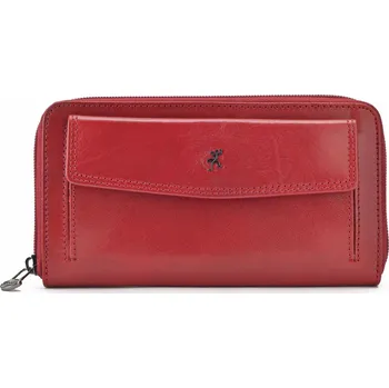 Peněženka Dámská kožená peněženka 4491 komodo červená + doprava zdarma, Cosset