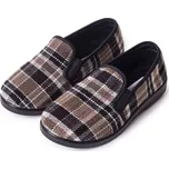 Vlnka Dámské protiskluzové bačkory káro velikost obuv dospělí 40