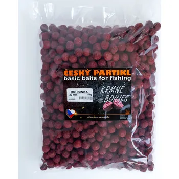 Boilies Český Partikl Boilies krmné Brusinka Ø 24 5 kg