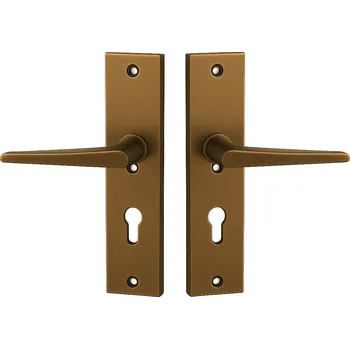 AXA LINIA ATLAS Klika-klika Bronz – Rozteč: 72, Překrytí vložky: Bez překrytí vložky