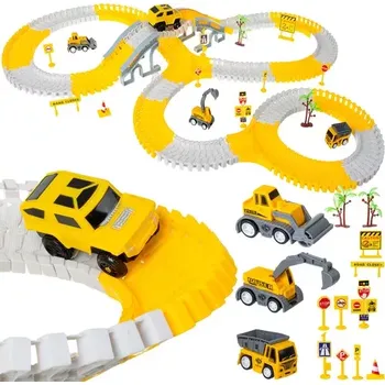 autodráha Flexibilní autodráha s autíčky