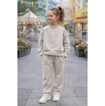 made in Italy Tepláková souprava Italy 2655 barva: béžová, Rozměr: 152 (12 let)