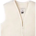 Vlnka Vlněná vesta Merino přírodní velikost oblečení 4XL