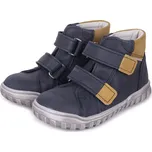 Vlnka Dětské kožené tenisky na suchý zip Pepe modrá velikost obuv dětské 23