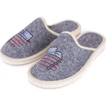 Vlnka Dámské filcové pantofle kočička velikost obuv dospělí 39