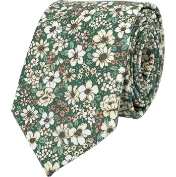 Kravata Bubibubi Zelená kravata Botani