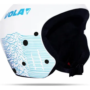 VOLA Lyžařská helma Vola Fis Montana 2XL BÍLÁ|MODRÁ