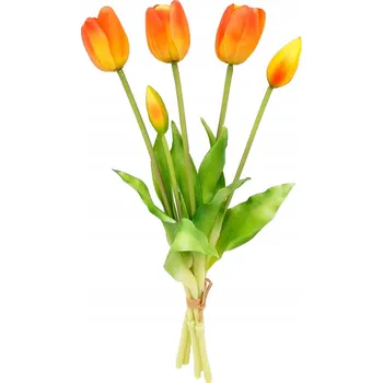 umělá květina Kytice z 5 kusů TULIPÁN TULIPÁNY