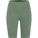 Fjällräven Abisko Short Tights Women Patina Green zelená XXS