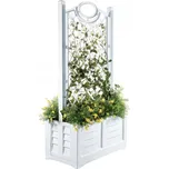 Bílý plast Květináč Bama 80 cm x 42,5 x 150 cm