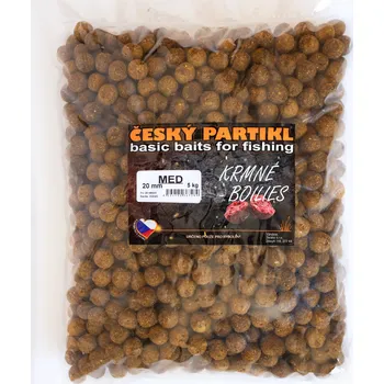Boilies Český Partikl Boilies krmné Med Ø 24 5 kg