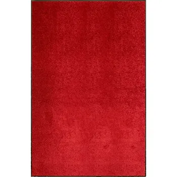 Rohožka Protiskluzová polyamidová rohožka červená 180x120 cm, PVC