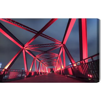 Obraz Obraz Na Plátně Most v noci 30x20