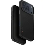UNIQ Keva Edge MagClick charging ochranný kryt na iPhone 17 Pro, Carbon black