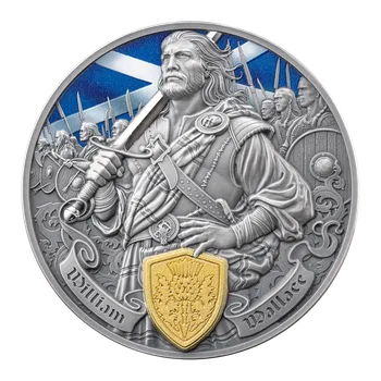 William Wallace (2026) - 2 Oz - stříbrná sběratelská mince