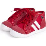 Vlnka Dětské kožené tenisky Koko červená velikost obuv dětské 20