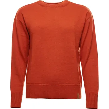 Dívčí mikina Vlnka Dámský tenký vlněný svetr Vlnka oranžová S/M