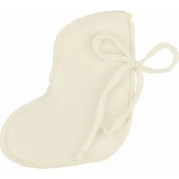 Vlnka Novorozenecké ponožky bílá