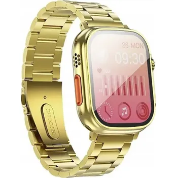 Chytré hodinky HOCO Y12 Ultra Light Gold