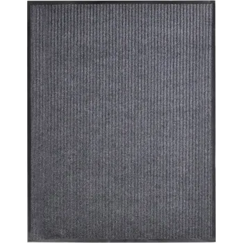 Protiskluzová PVC rohožka, šedá, 117 x 220 cm, gramáž 2400 g/m2