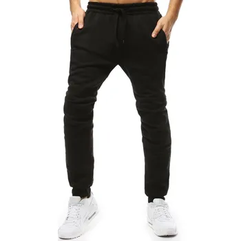 Pánské oblečení Dstreet Pánské tepláky Overzald černá L UX4474