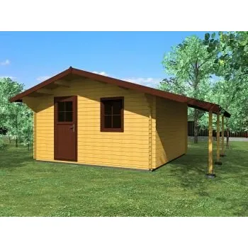 Zahradní domek Zahradní domek Laura 400x400 Ekonomik, přístřešek