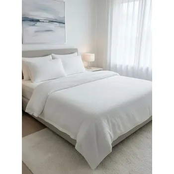 Povlečení Sinsay - Sada povlečení s pruhy - bílá - 904JM-00X - 904JM-00X-ONE