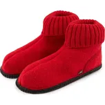 Vlnka Dámské filcové TV bačkory Silvie červená velikost obuv dospělí 37
