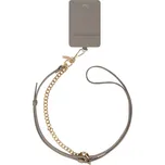 UNIQ COEHL Caryne 3v1 univerzální šňůrka a poutko na ruku s držákem karet na mobilní telefon, Pebble