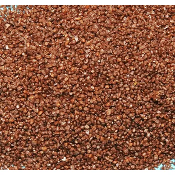 Dekorace do terária Písek štěrk - hnědý jemný 2l