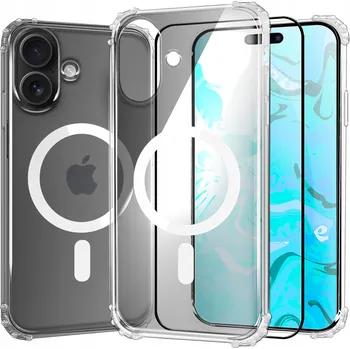 Pouzdro na mobilní telefon Zadní Kryt Hello Case pro Apple iPhone 16 Plus bezbarvý