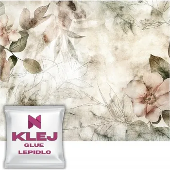 Fototapeta Fototapeta na zeď Květiny a Listy Vintage Tapeta do obýváku 197x296 cm