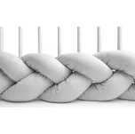 Mantinel do postýlky cop Sensillo šedý