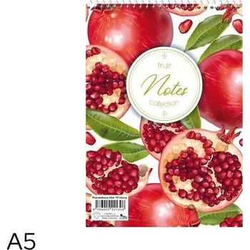 Sešit Spirálový blok A5 linka 70 listů