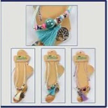 Náramek Náramek na nohu s velkým korálkem - New Sensation