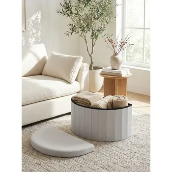 Taburet Sinsay - Taburet s úložným prostorem - béžová - 969HB-08X - 969HB-08X-ONE